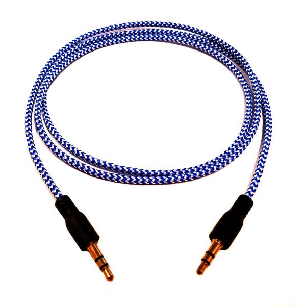 3' Braided 3.5mm Stereo Cable